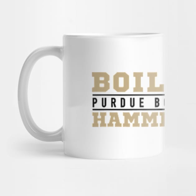 Purdue University Boilermakers Between The Lines by YASSIN DESIGNER